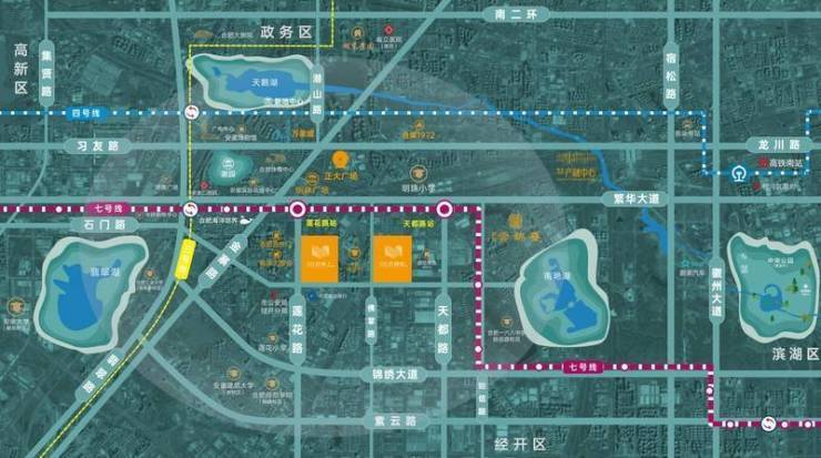 皖投云启锦上花园项目电话号码-价格(图3)